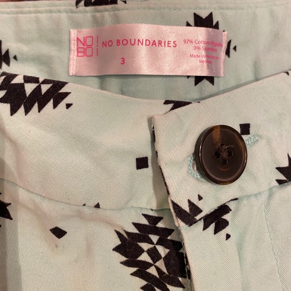 No Boundaries Patterned Shorts - Picture 3 of 5